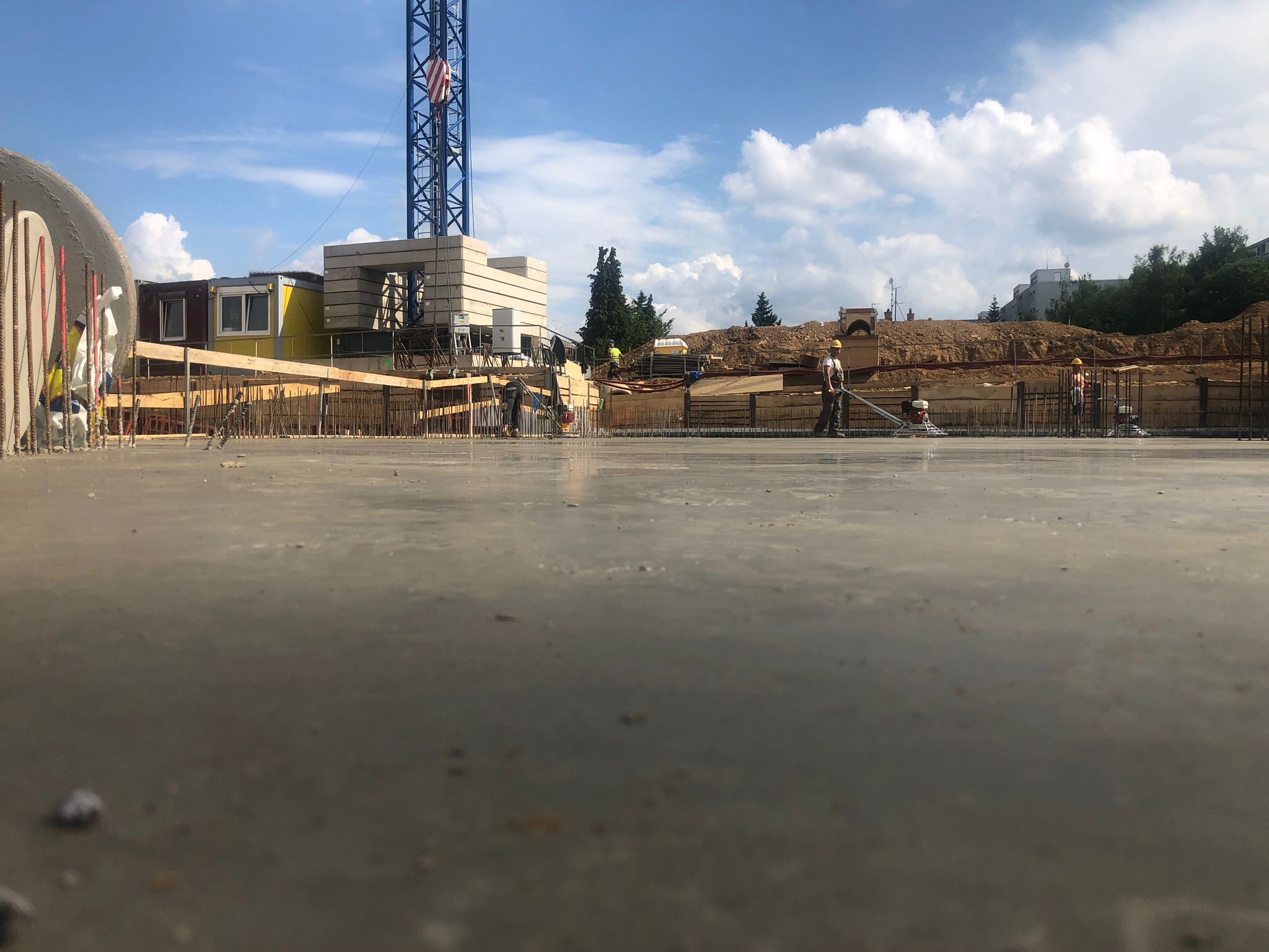 Монолитная плита